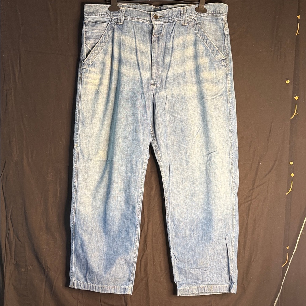 Ralph Lauren Men's Relaxed Fit Blue Jeans